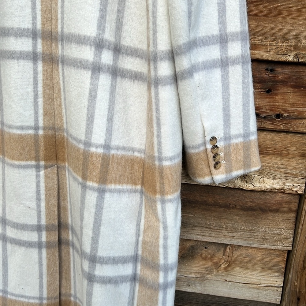 Ann Taylor nwot plaid jacket wool blend fully lined - Picture 7 of 7
